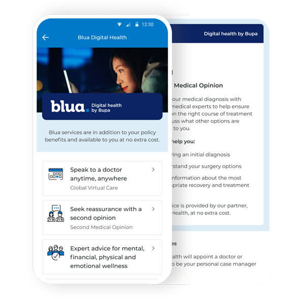 Woman looking at her tablet screen while laying down on her bed in a dark room with the night sky in the background.